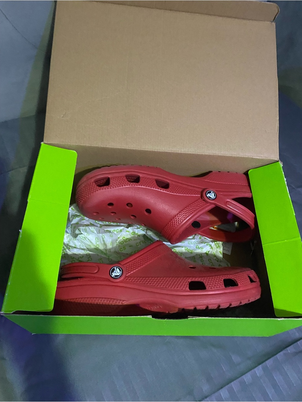 Red Kids Clog Sandals - Comfortable Slip-On Shoes